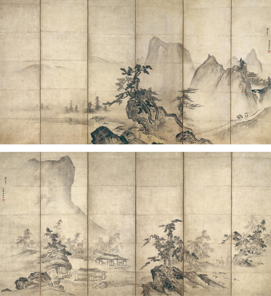 Landscape after Ka Kei (Ch. Xia Gui, 夏珪; fl. ca. 1195–1230)