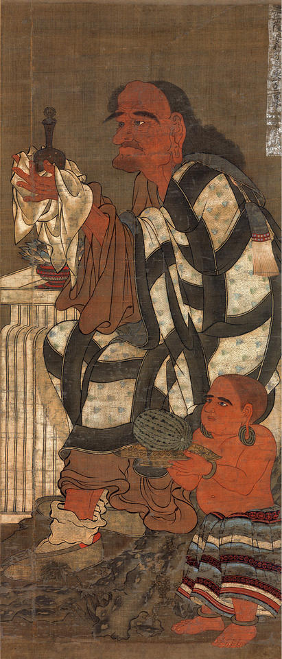 Satsubari (薩婆利), the Second of the Sixteen Rakan (十六羅漢)