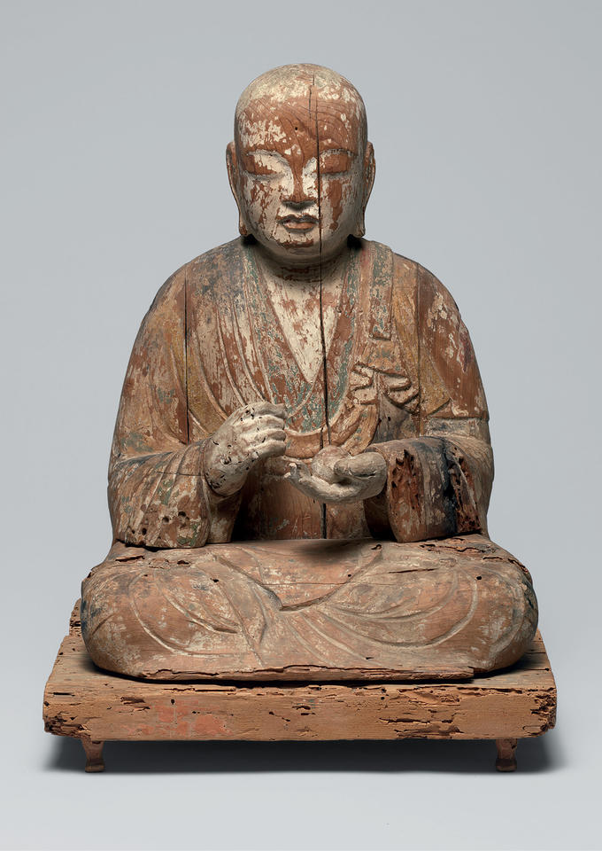 Hachiman in the Guise of a Buddhist Monk (Sōgyō Hachiman, 僧形八幡)
