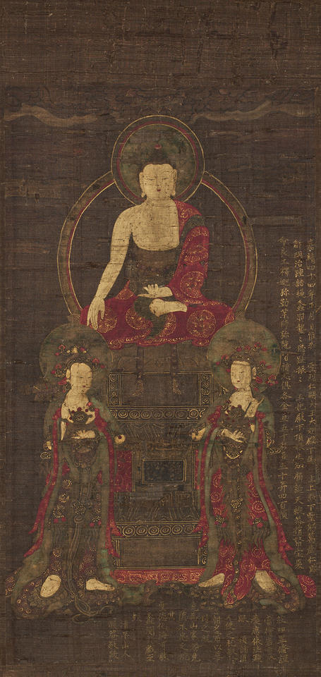 Shakyamuni (Seokka, 釋迦) Triad